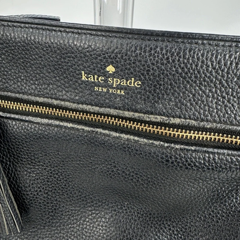 Kate Spade Chester Street Dessi Leather Crossbody‎ Bag Black